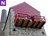 The Engine House at Wheal Kitty circa 2005